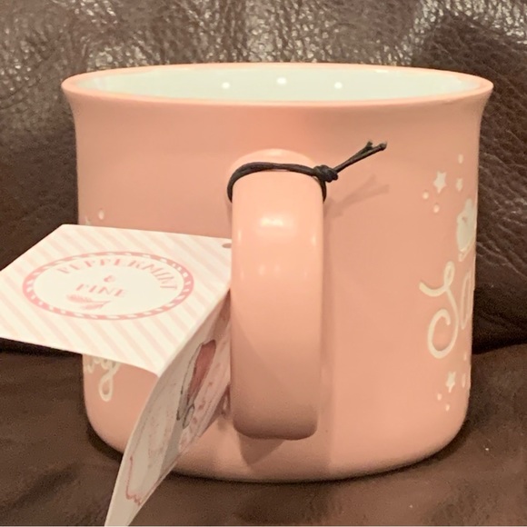Santa Baby Pink Christmas Mug - Peppermint & Pine - Picture 4 of 8